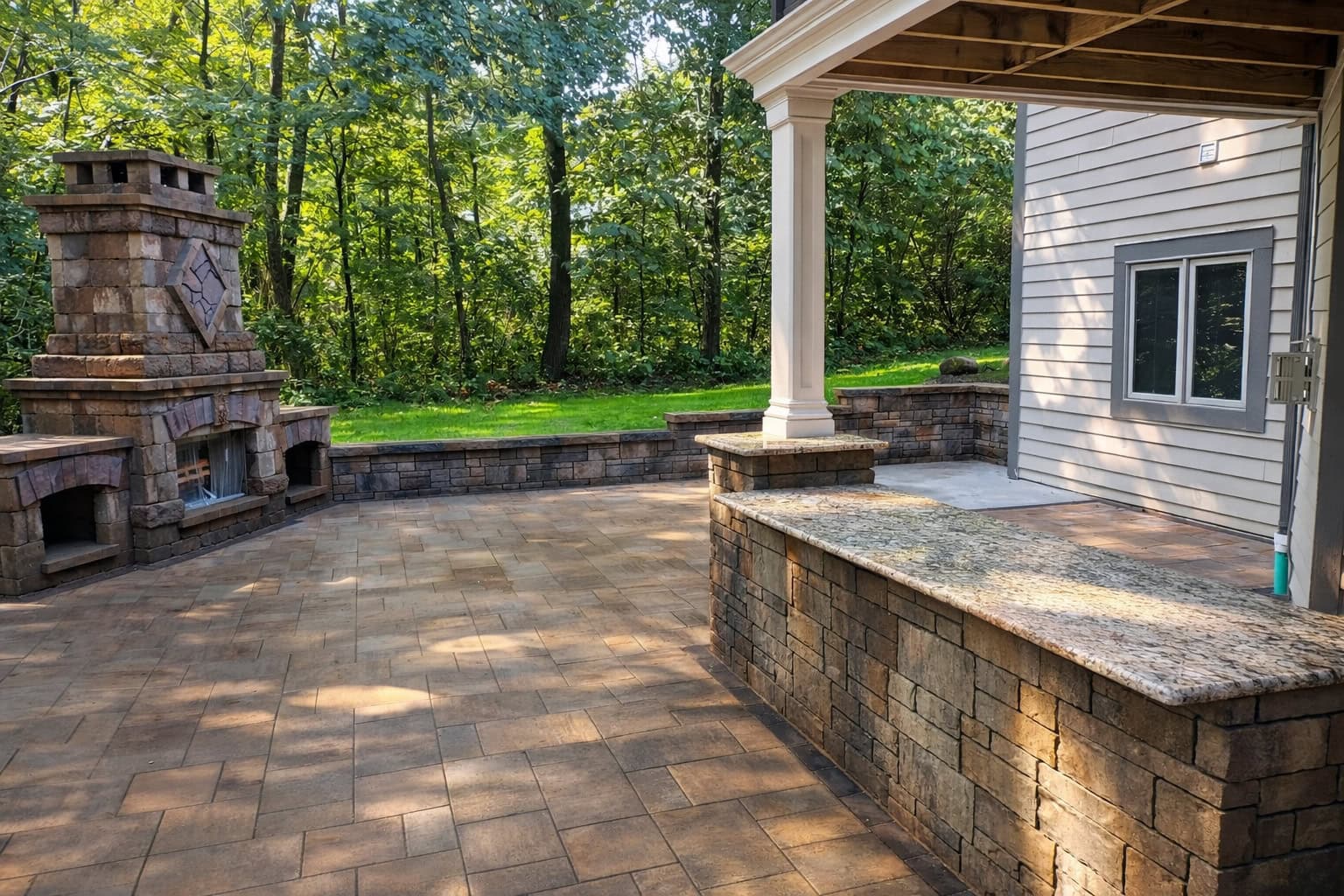 New Berlin Landscape Design New Berlin Patio